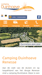 Mobile Screenshot of campingduinhoeve.nl